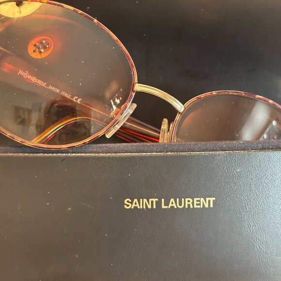 Yves Saint Laurent Vintage Eyeglasses and Case - Picture 8 of 8